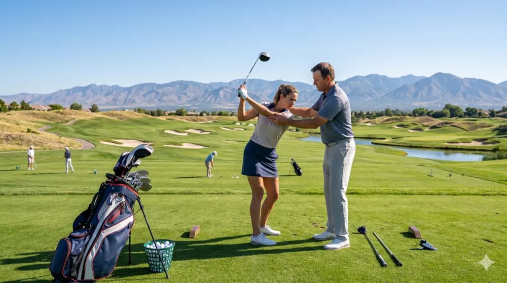 Golf lesson