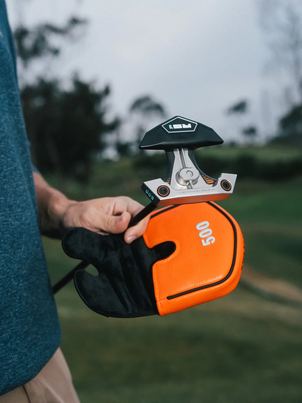 Founder's Edition RS1 with numbered orange leather headcover