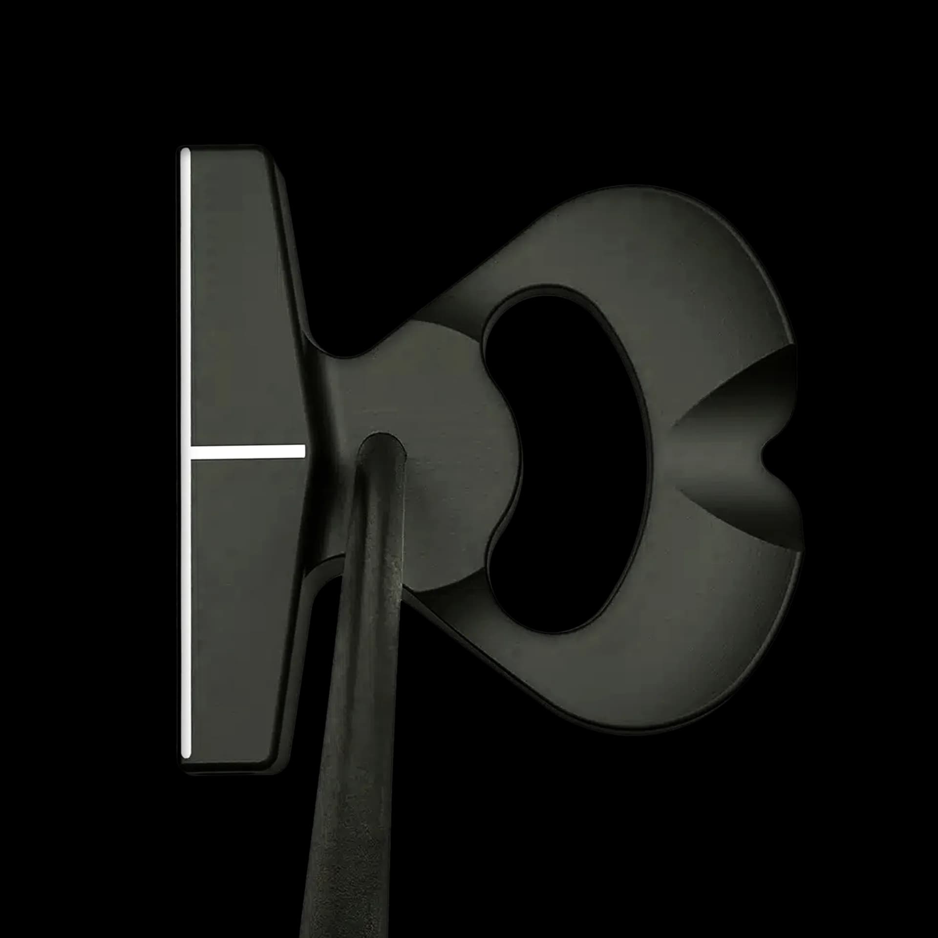 Zero torque mallet putter