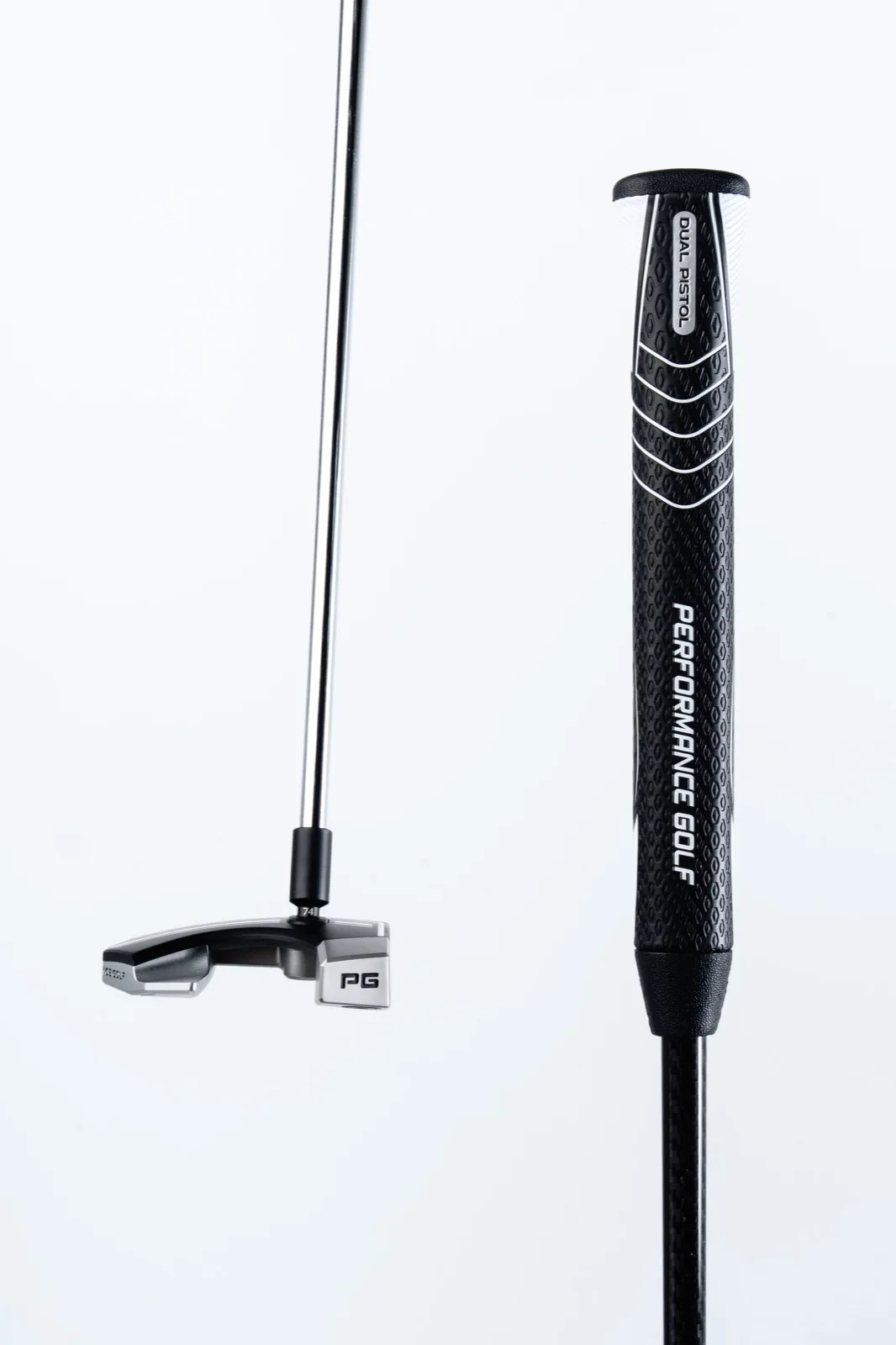 RS1 putter full view with Dual Pistol grip