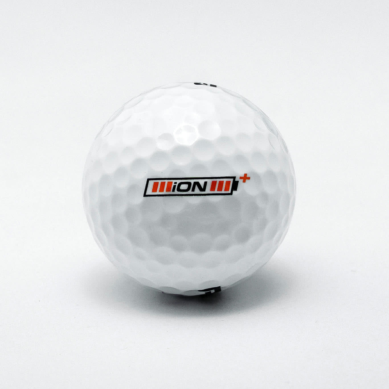 iON+ ball close-up with the iON+ logo