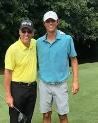 Grant with his dad